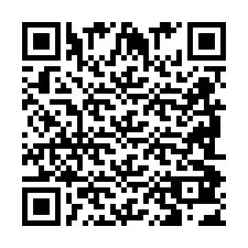 QR-code voor telefoonnummer +2698083432