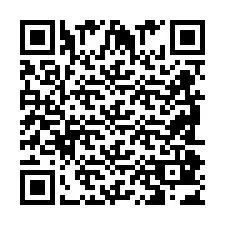 QR-код для номера телефона +2698083459