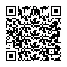 QR Code for Phone number +2698083518