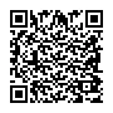 QR-код для номера телефона +2698083526