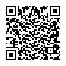 QR Code for Phone number +2698083588
