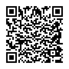 QR Code for Phone number +2698083649