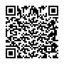 QR Code for Phone number +2698083898