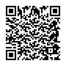 QR-code voor telefoonnummer +2698083999