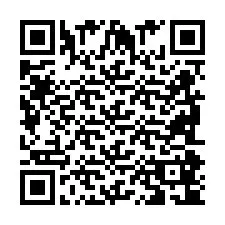 QR-code voor telefoonnummer +2698084143