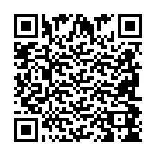 QR код за телефонен номер +2698084227