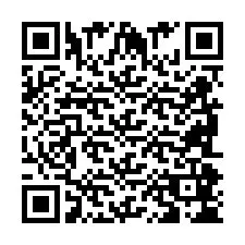 QR-koodi puhelinnumerolle +2698084253