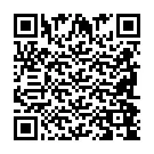 QR-koodi puhelinnumerolle +2698084577