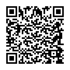 QR Code for Phone number +2698084621