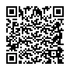 QR-koodi puhelinnumerolle +2698084809