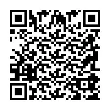 Codice QR per il numero di telefono +2698085281