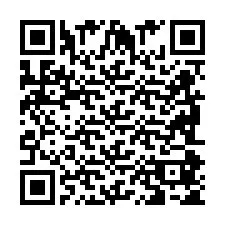 Codice QR per il numero di telefono +2698085502