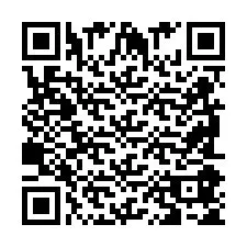 Codice QR per il numero di telefono +2698085589