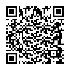 Codice QR per il numero di telefono +2698085620