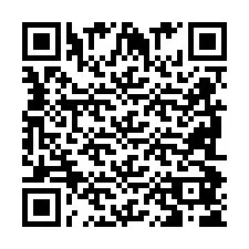 QR-code voor telefoonnummer +2698085623