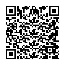 QR-код для номера телефона +2698085639