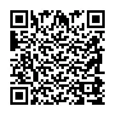 Codice QR per il numero di telefono +2698085701