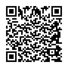 Código QR para número de teléfono +2698085703