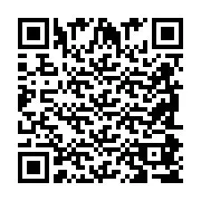 QR-koodi puhelinnumerolle +2698085709