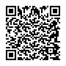 Código QR para número de telefone +2698085720