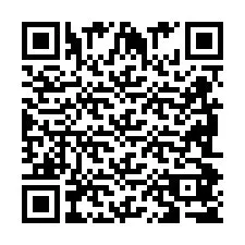 QR-код для номера телефона +2698085722