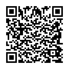 QR-Code für Telefonnummer +2698085724