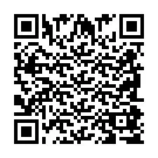 QR Code pour le numéro de téléphone +2698085748