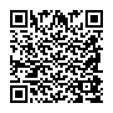 Código QR para número de teléfono +2698085749