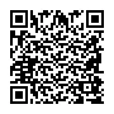 Codice QR per il numero di telefono +2698085757