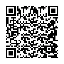 QR-code voor telefoonnummer +2698085763