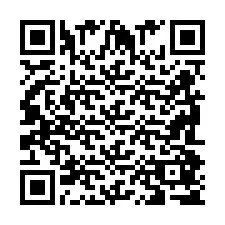 QR Code สำหรับหมายเลขโทรศัพท์ +2698085765