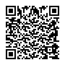 Código QR para número de teléfono +2698085784