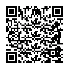 QR Code สำหรับหมายเลขโทรศัพท์ +2698085786