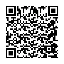 QR-koodi puhelinnumerolle +2698085791