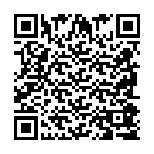 QR-code voor telefoonnummer +2698085798