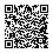 QR-code voor telefoonnummer +2698085837