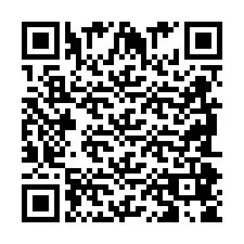 QR Code pour le numéro de téléphone +2698085858