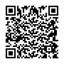 QR-code voor telefoonnummer +2698085860