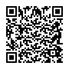 QR Code pour le numéro de téléphone +2698085861