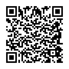 QR-код для номера телефона +2698085894