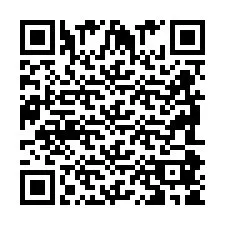 Código QR para número de telefone +2698085900