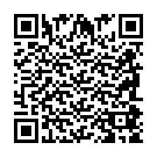 Codice QR per il numero di telefono +2698085910