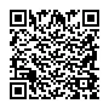 Código QR para número de telefone +2698085925