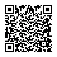 QR-code voor telefoonnummer +2698085950