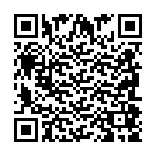 QR-код для номера телефона +2698085954