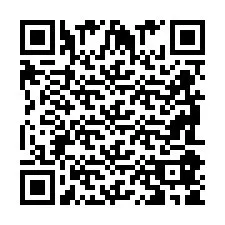 Código QR para número de telefone +2698085985