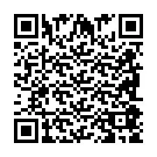 Codice QR per il numero di telefono +2698085992