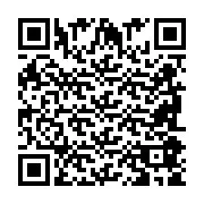 Kod QR dla numeru telefonu +2698085997