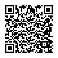 Código QR para número de telefone +2698086023