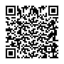 QR-code voor telefoonnummer +2698086041